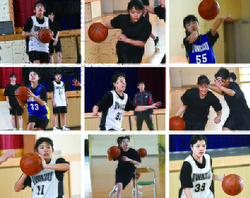 岩津中学校 女子バスケットボール部