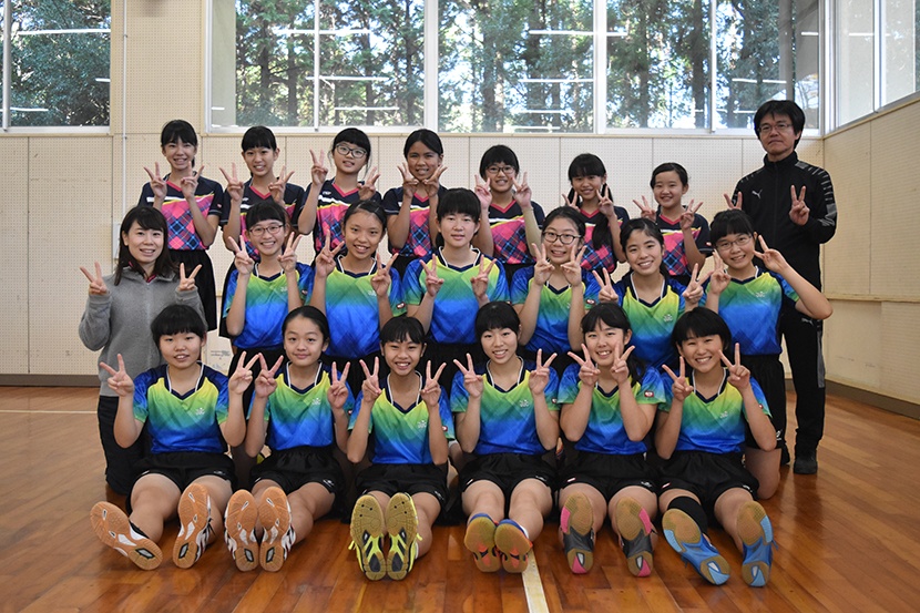 新香山中学校 女子卓球部