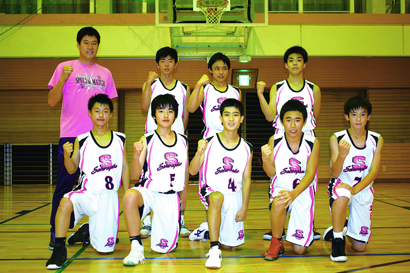 桜中学校　男子バスケットボール部