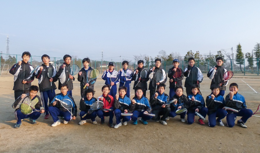 日和田中学校男子テニス部