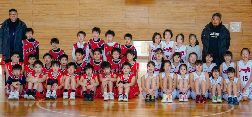 富田BRバスケットボール少年団（女子） 富田フェニックスバスケットボール少年団（男子）