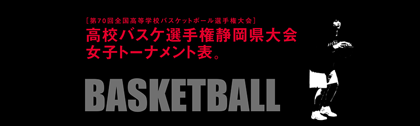第70回 全国高校バスケットボール選手権大会 静岡県大会女子組み合わせ
