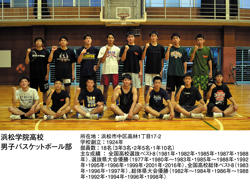 浜松学院高校 男子バスケットボール部