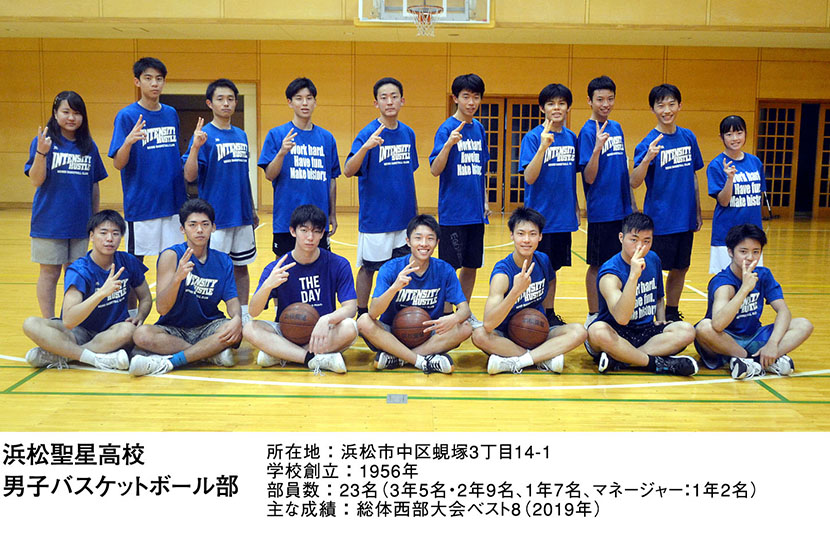 浜松聖星高校 男子バスケットボール部