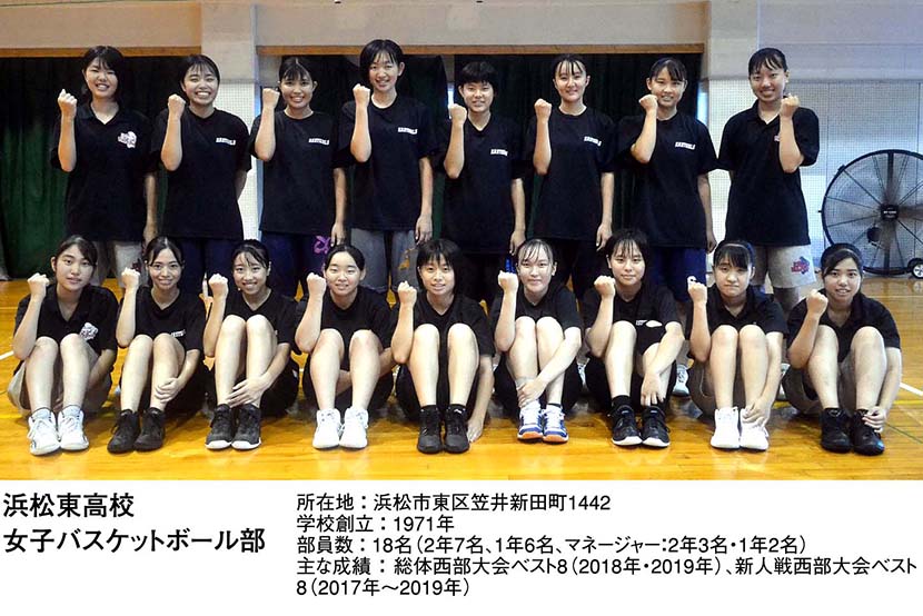 浜松東高校 女子バスケットボール部