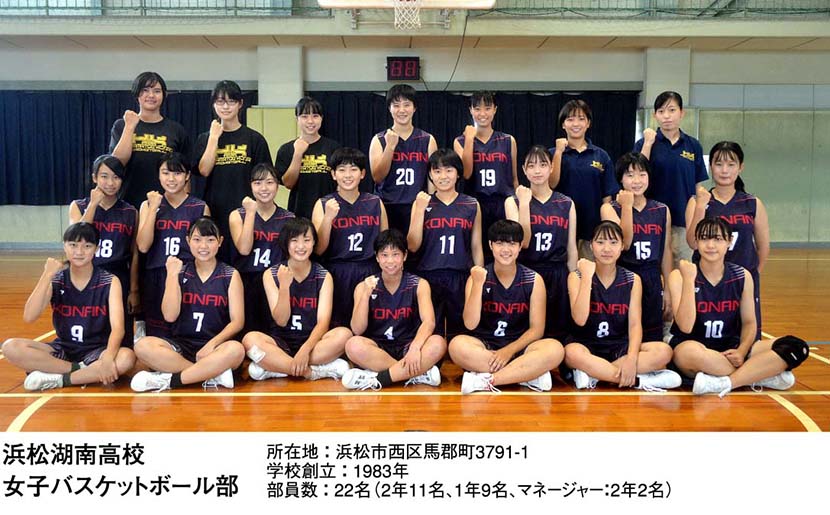 浜松湖南高校 女子バスケットボール部