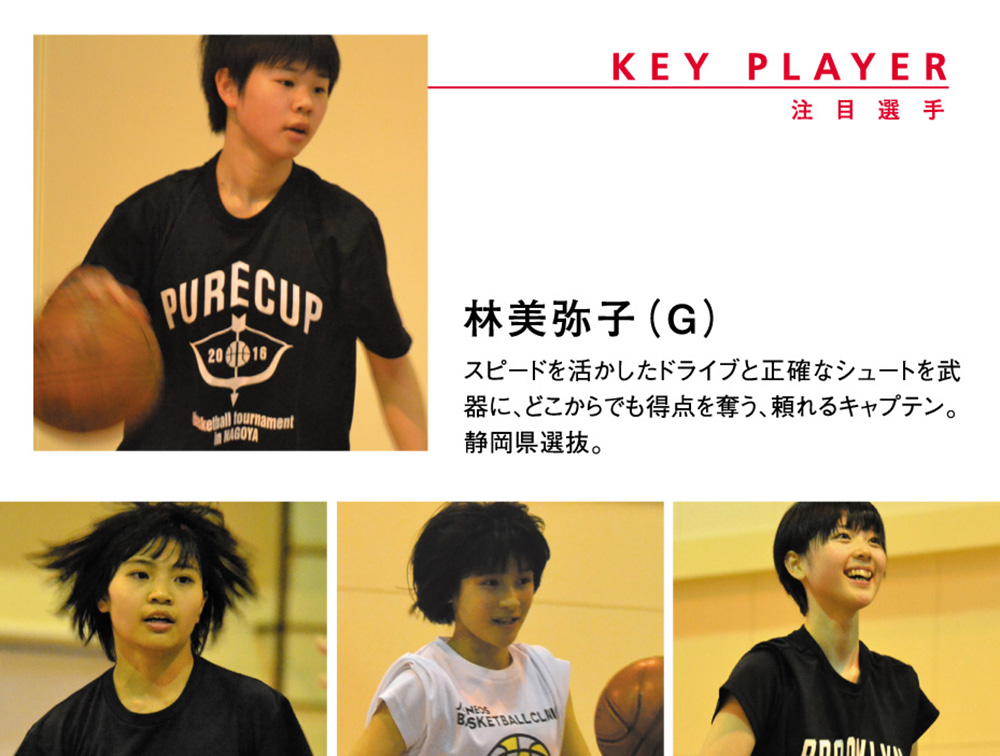 浜松学院中学校 女子バスケットボール部