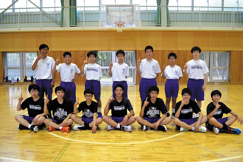 舞阪中学校 男子バスケットボール部